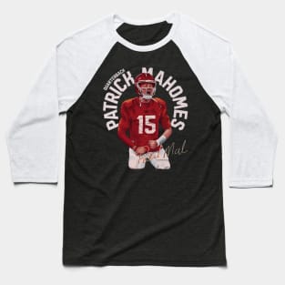 Patrick Mahomes Kansas City Name Arc Baseball T-Shirt